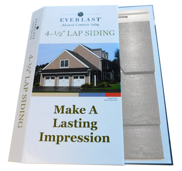 4.5" Siding Product Binder "Longer Lead Time"
